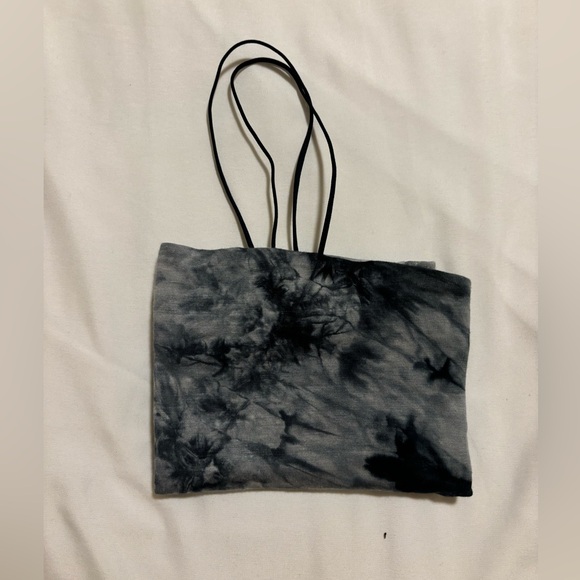 🩷Bungee-Strap Crop Cami (Blue) - Picture 9 of 15
